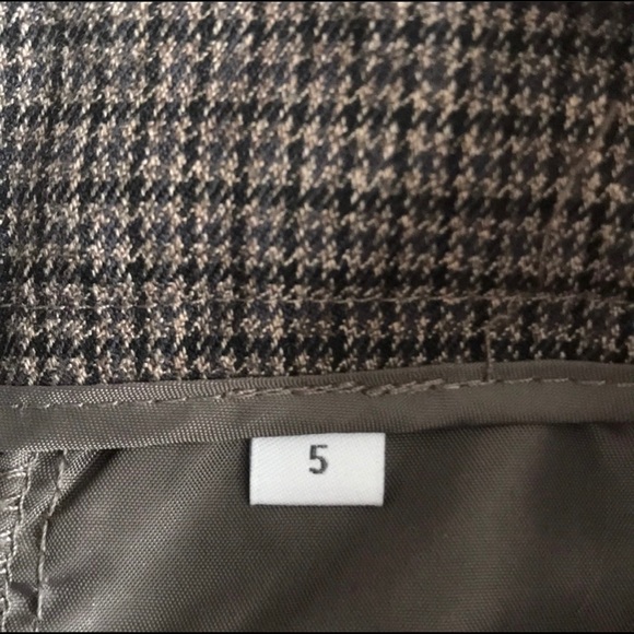 Reitmans Brown Check Dress Pants Size 5 - Picture 6 of 10